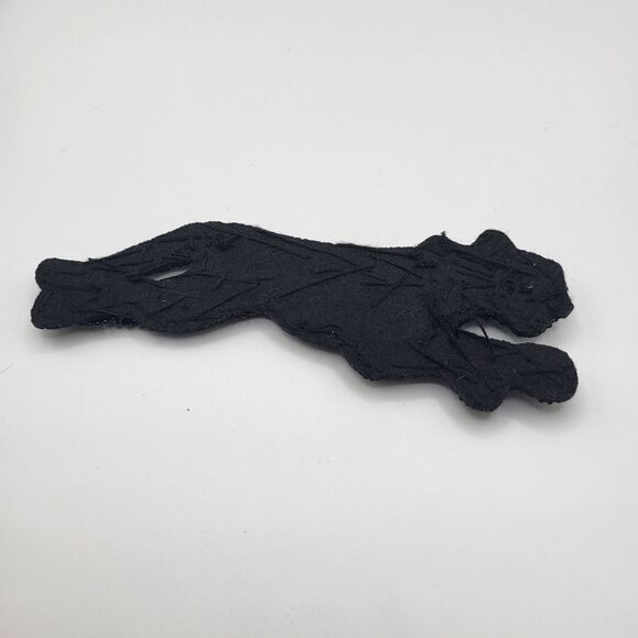 Beaded Leopard Applique Sew on Rhinetone 5in long - Picture 6 of 6